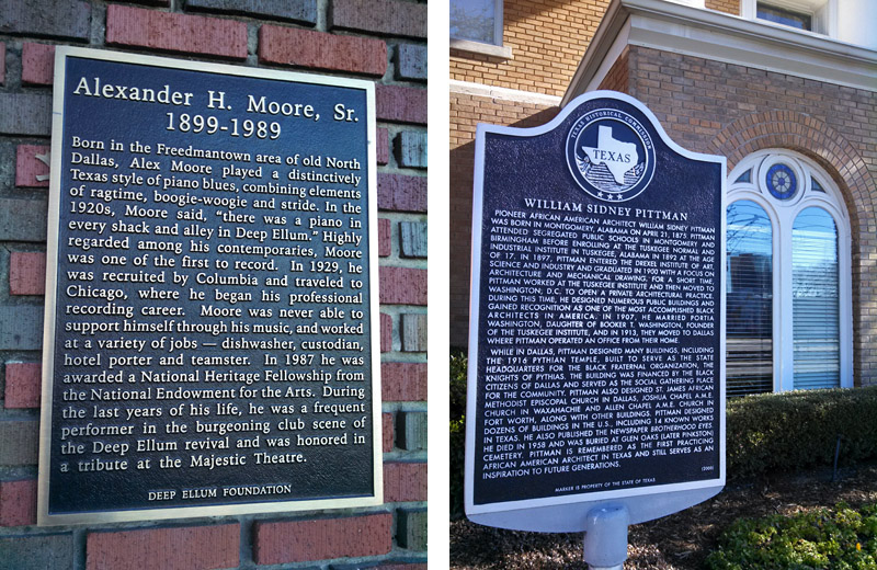 Dallas Historic Markers