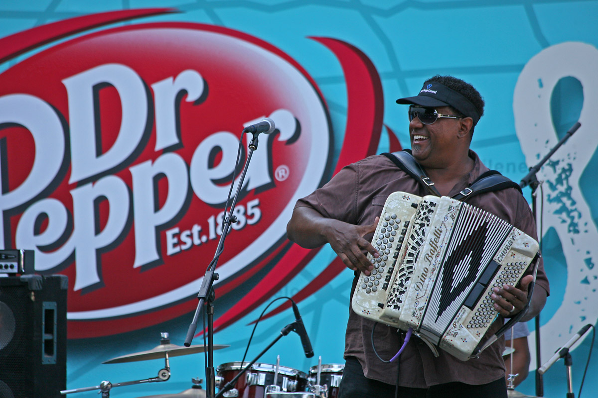 Chubby Carrier performs during the State Fair of Texas